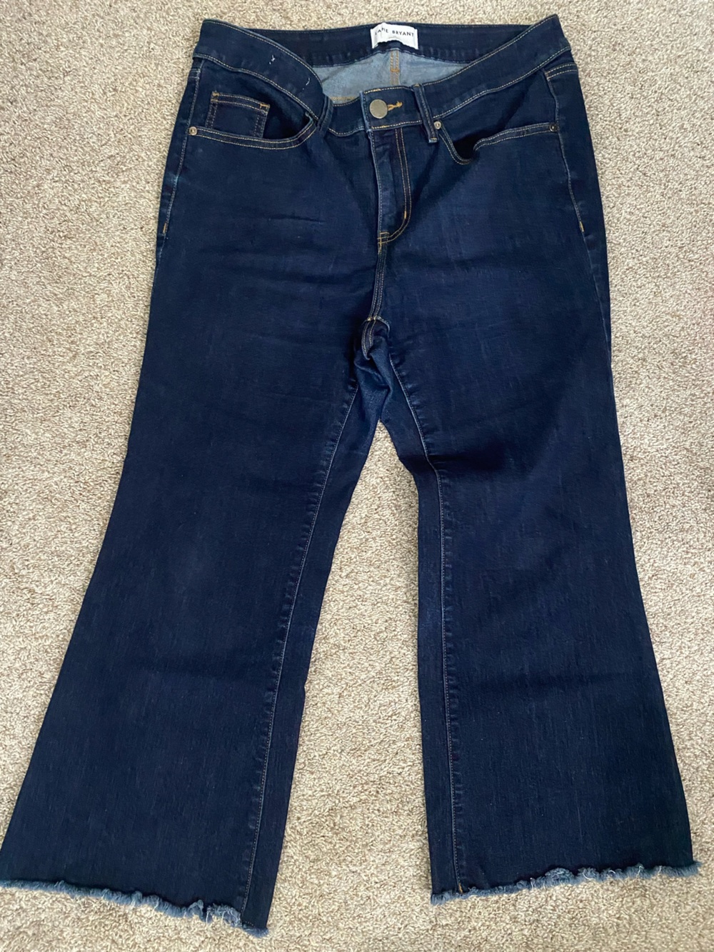 Accepting offers- Lane Bryant Dark Blue Flared Wide-Leg Jeans